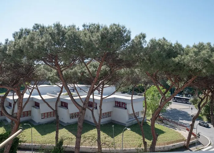 Eur Mostacciano - 6 Ospiti Wifi Ac Lägenhet